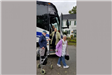 Seniors Exiting Bus