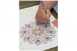 Person Coloring Flower
