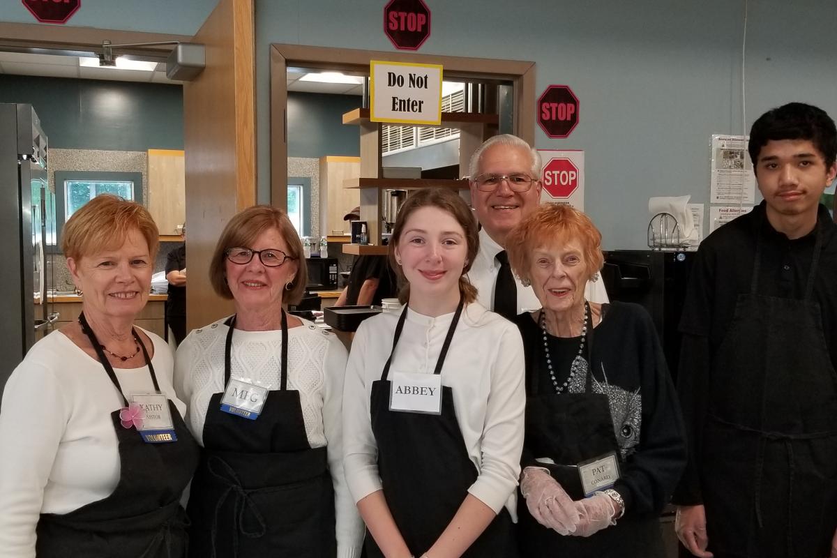 Supper Series Serving Staff