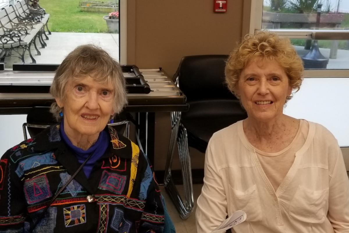 Two Supper Series Guests