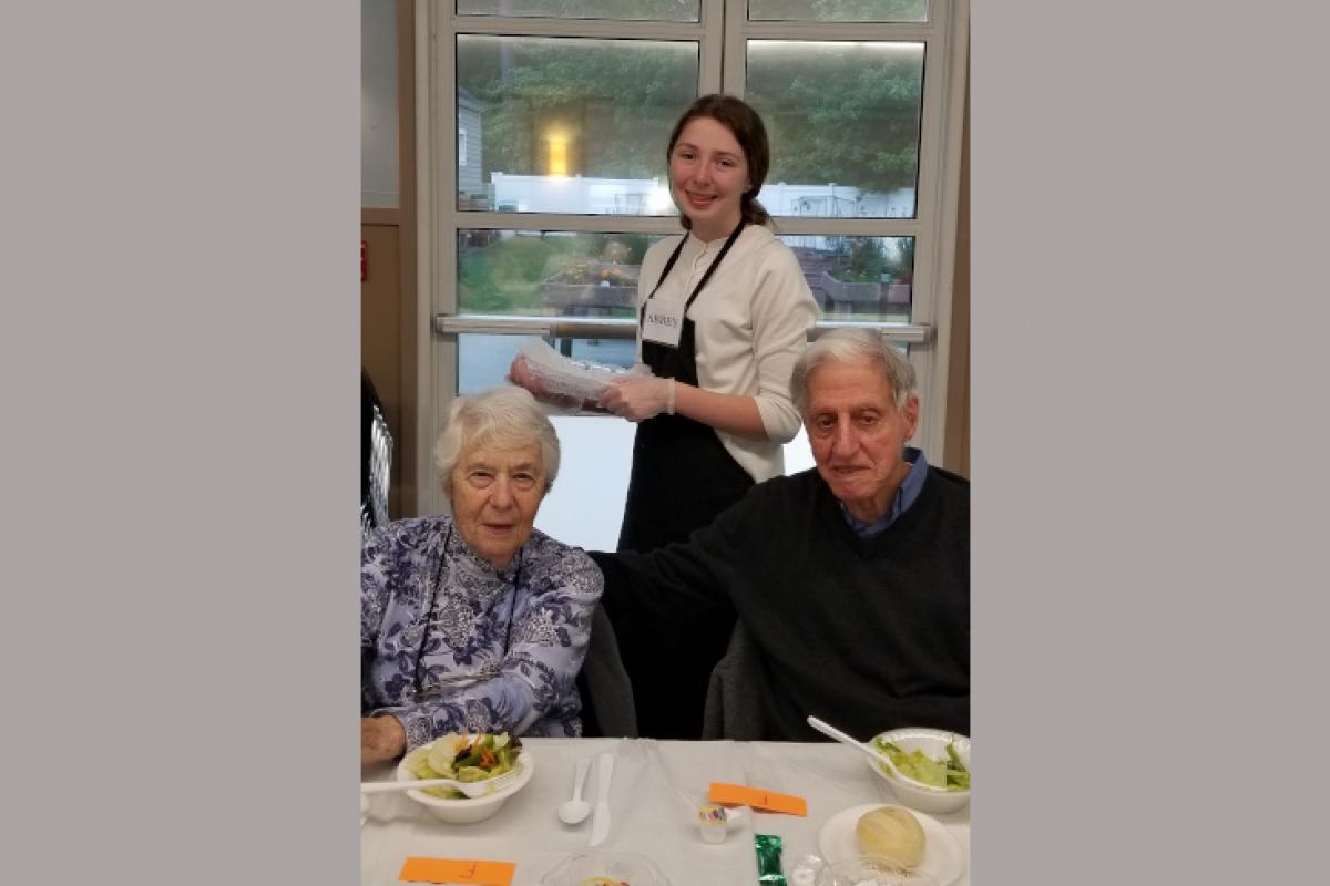 Supper Series Guests and Server