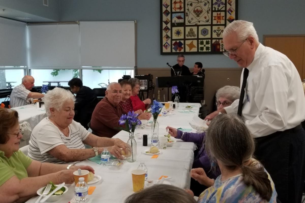 Supper Series Guests at Table 2