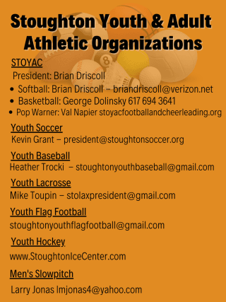 Stoughton Youth and Adult Athletic Organizations