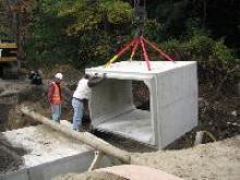 Moving Large Cement Block