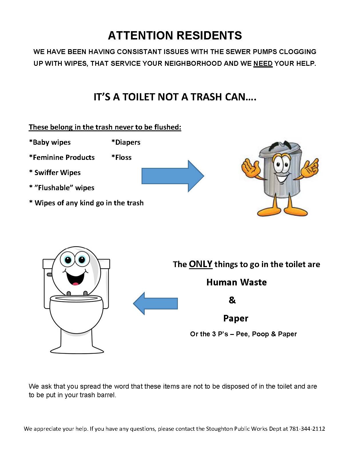 Sewer - Residents notice (Jpeg)