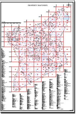 Property Street Name Index Basic 24x36