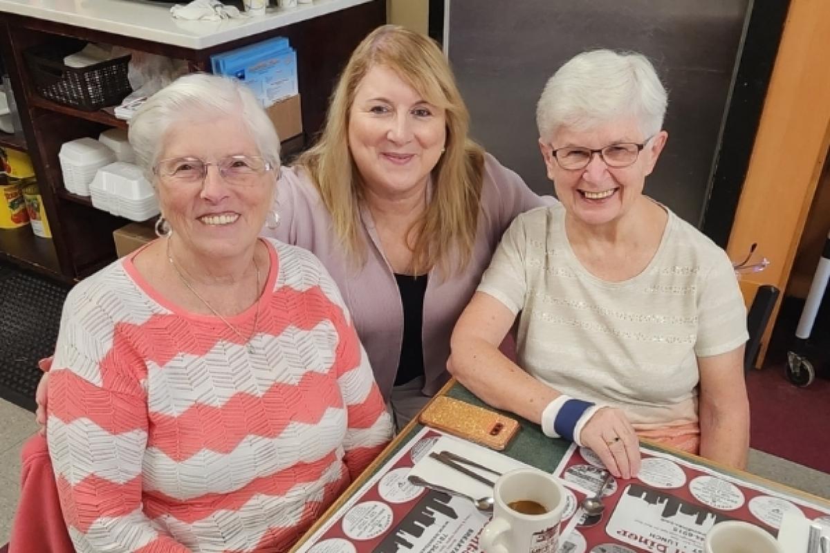 Seniors Enjoying Breakfast at a Diner 8