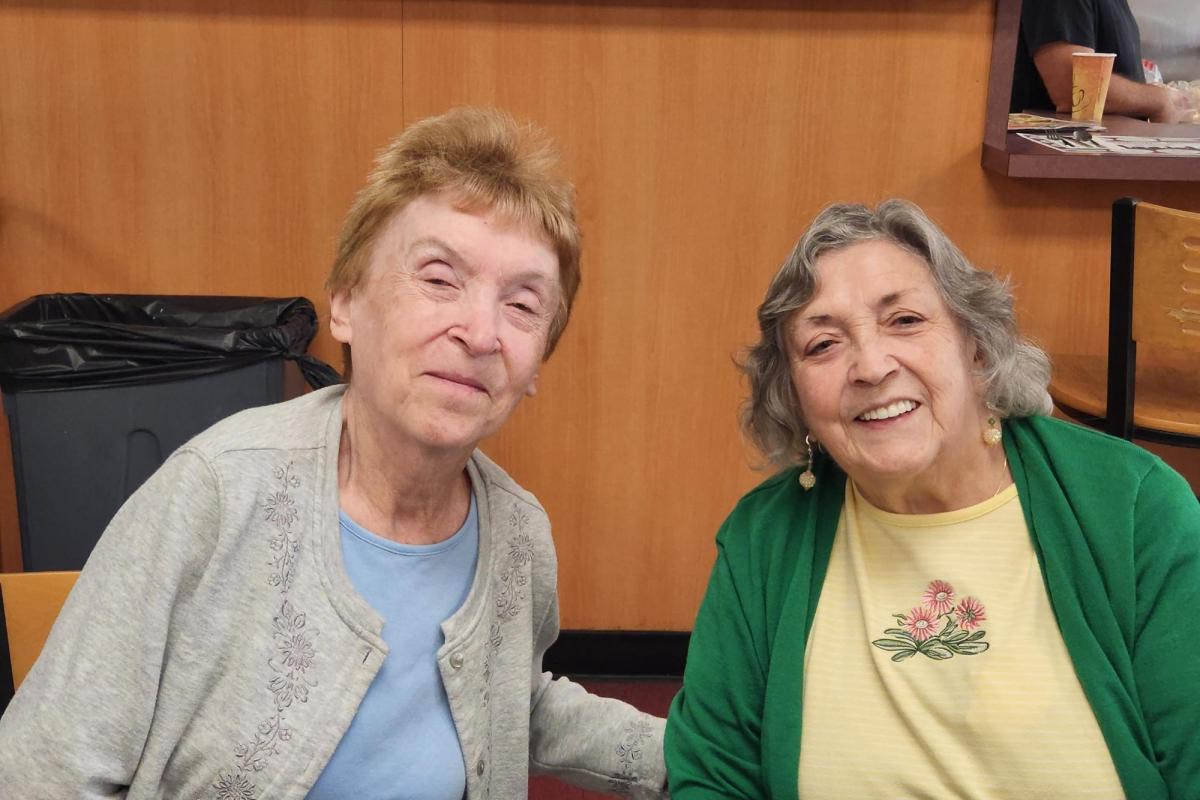 Seniors Enjoying Breakfast at a Diner 6