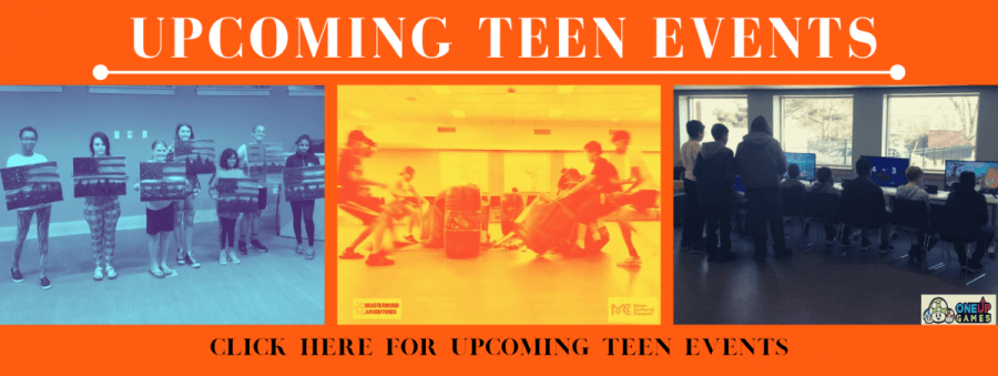 Upcoming Teen Events