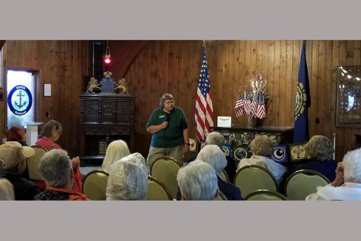 Woman Giving Presentation