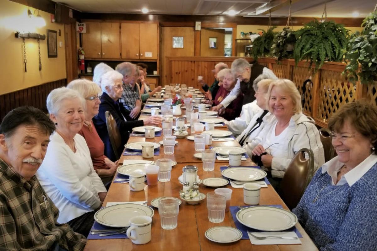 Group Having Lunch 4