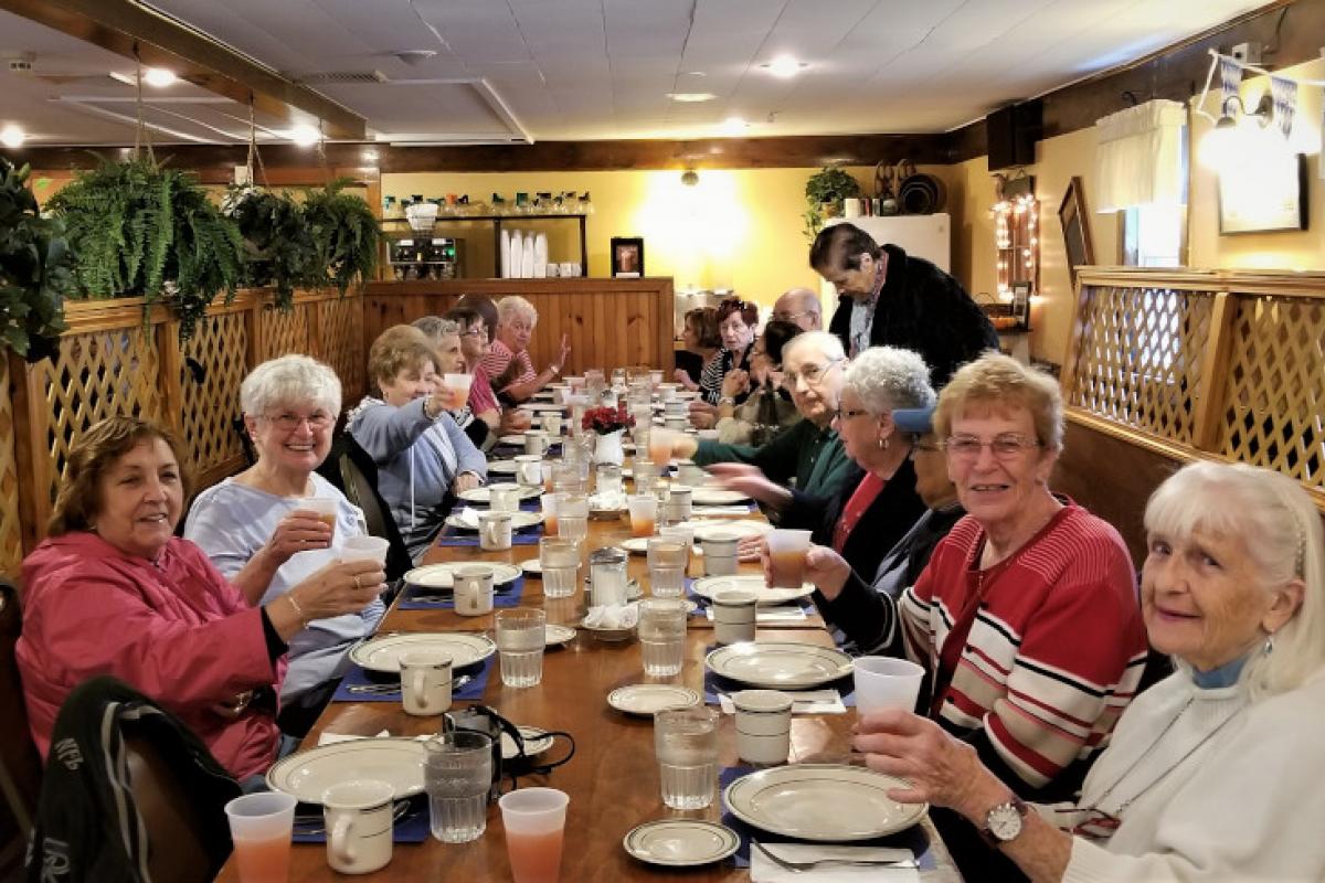 Group Having Lunch 2