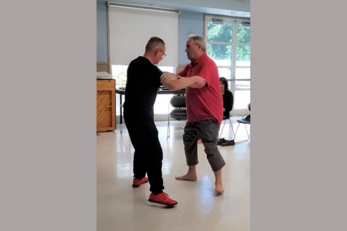 Instructor Supporting Senior 5