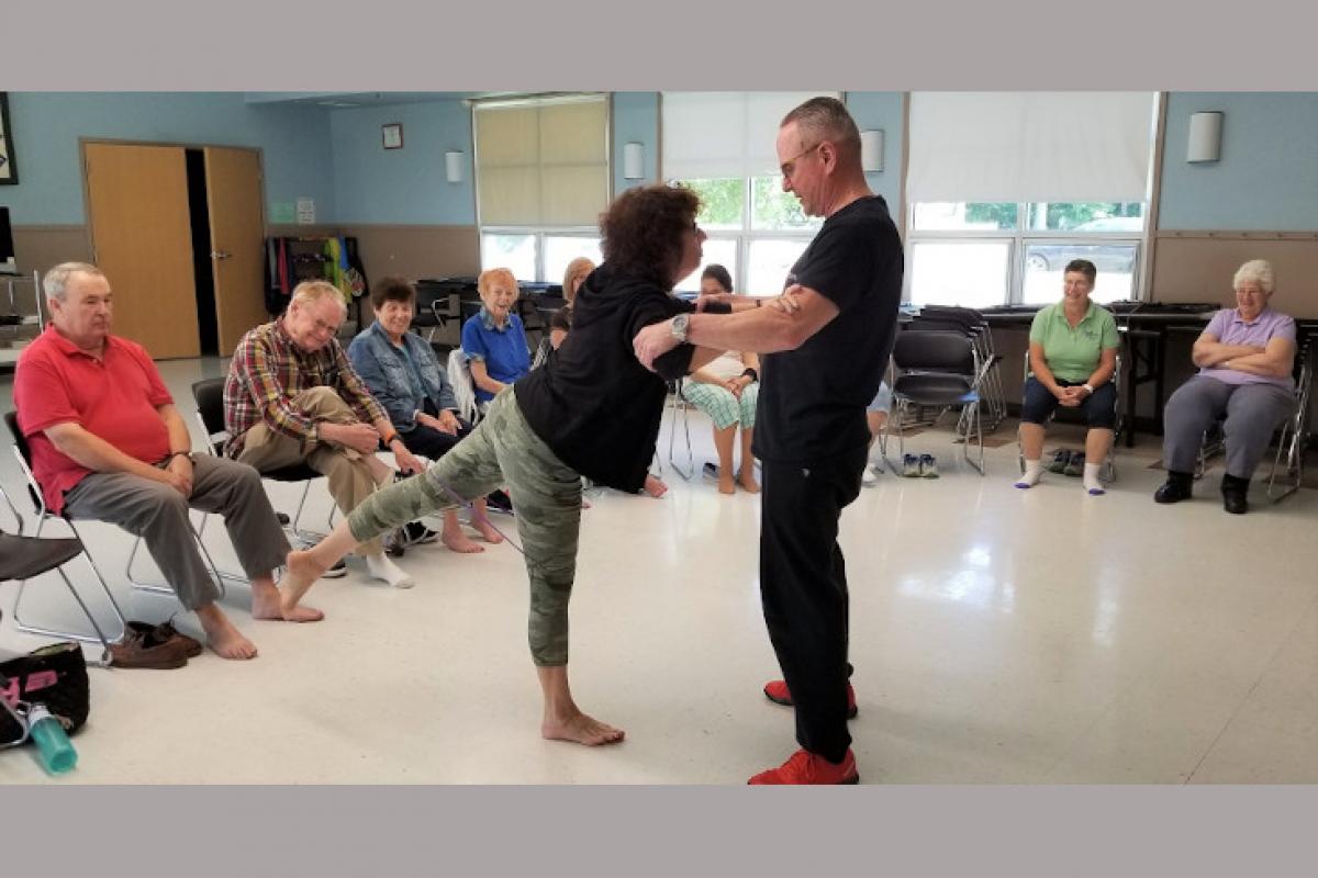 Instructor Supporting Senior 2