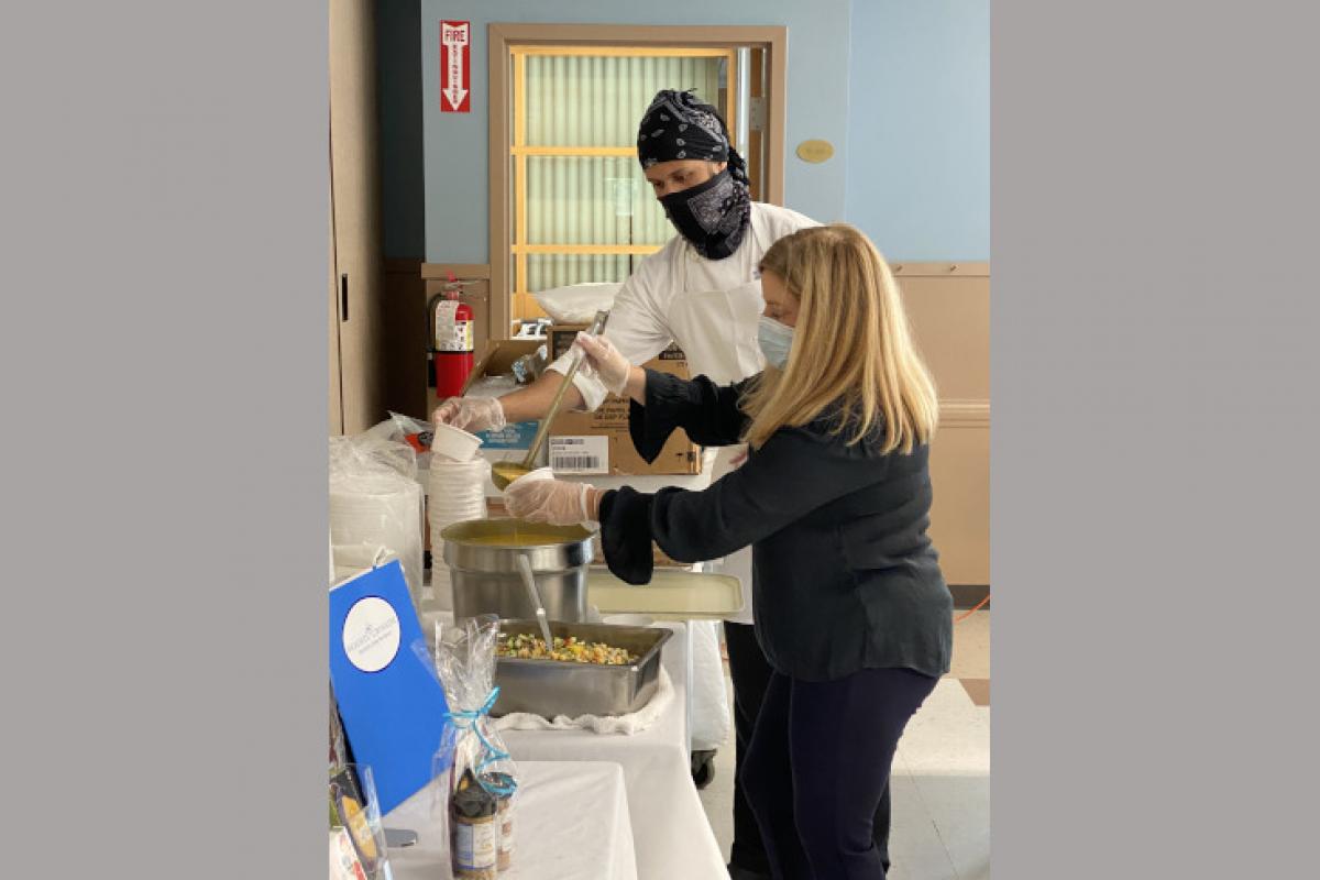 People Preparing Food