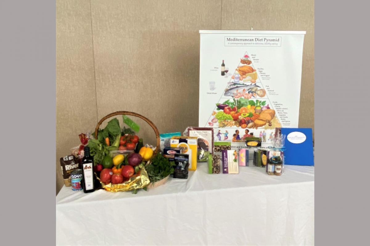 Brain Healthy Cooking for One Presentation Table