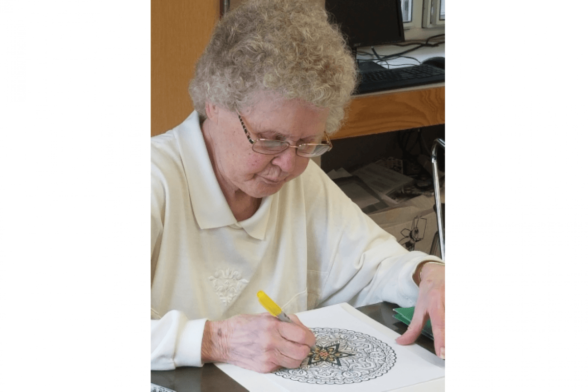 Woman Coloring Design