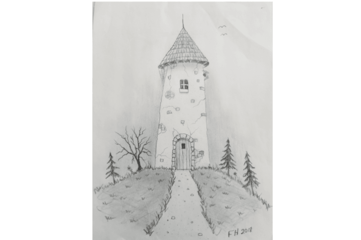 Drawing of a Tower