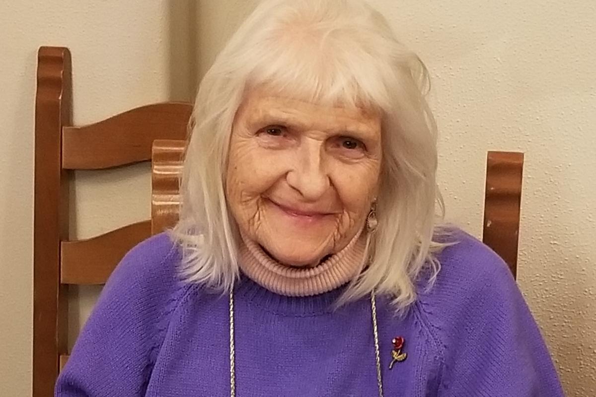 Woman Smiling for Photo