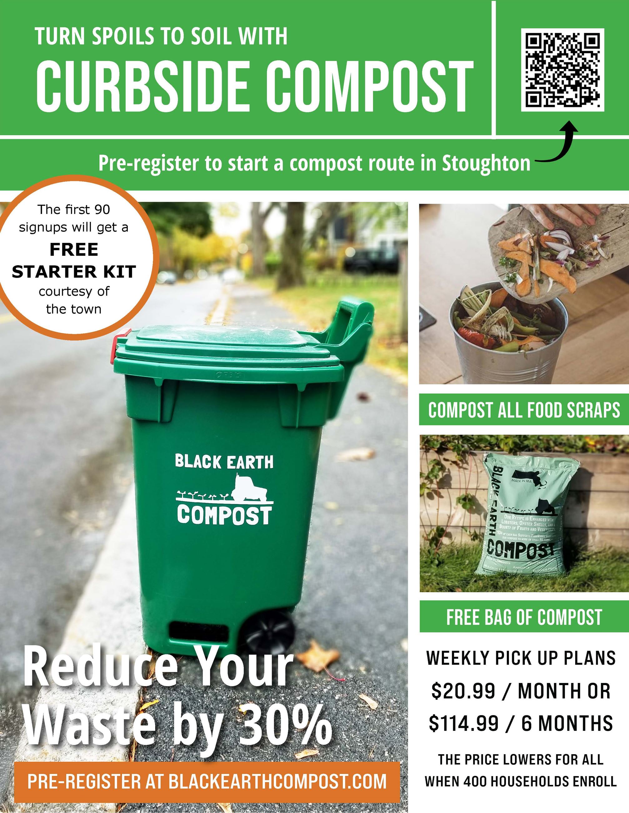 Stoughton Black Earth Compost Flyer 2024