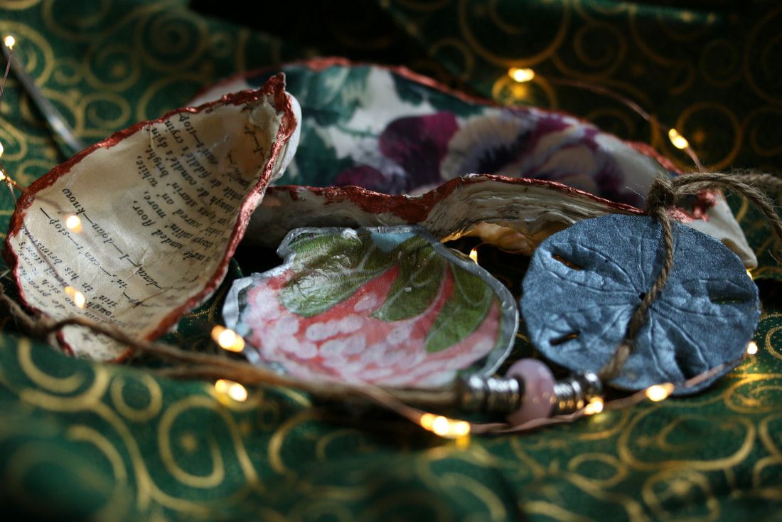 Image of decorated seashells